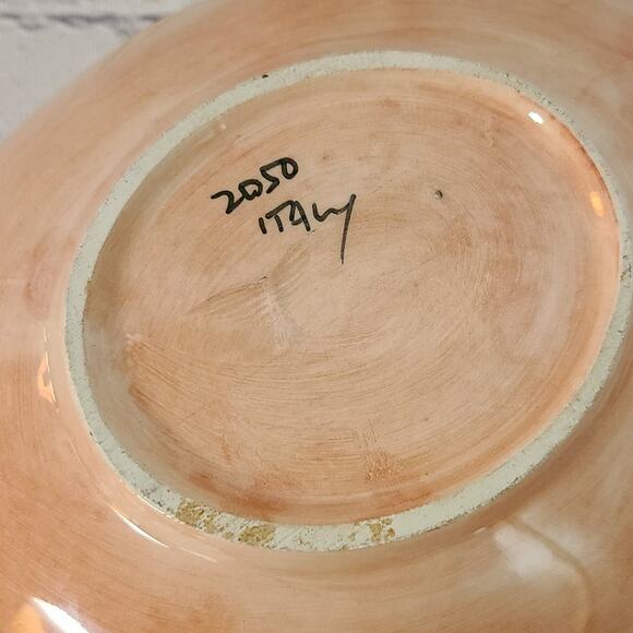 Elegant Vintage Soap Dish Filigree Leaf Design Light Pink & White Italian Beauty - Picture 5 of 8